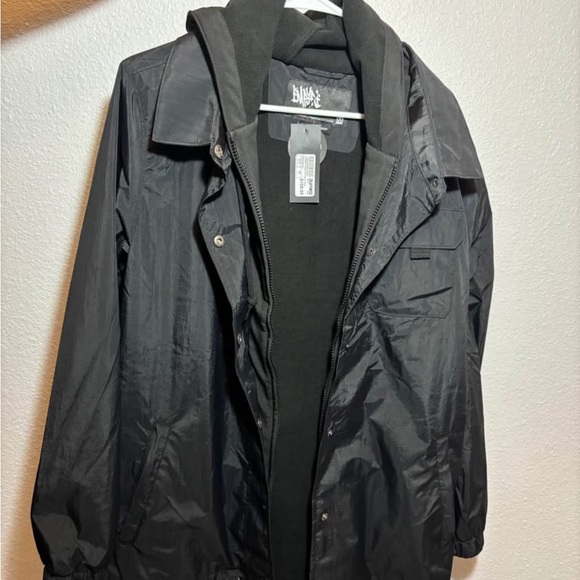 Zumiez Black Windbreaker Jacket - Picture 1 of 3